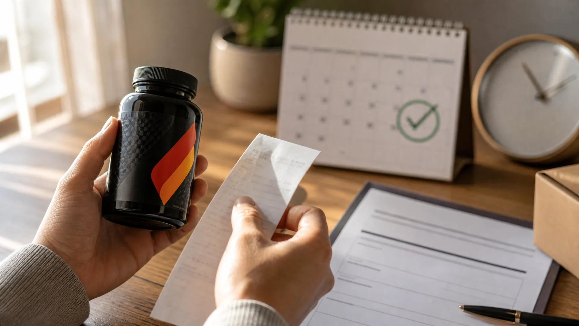 Java Burn bottle with 60-day money-back guarantee seal