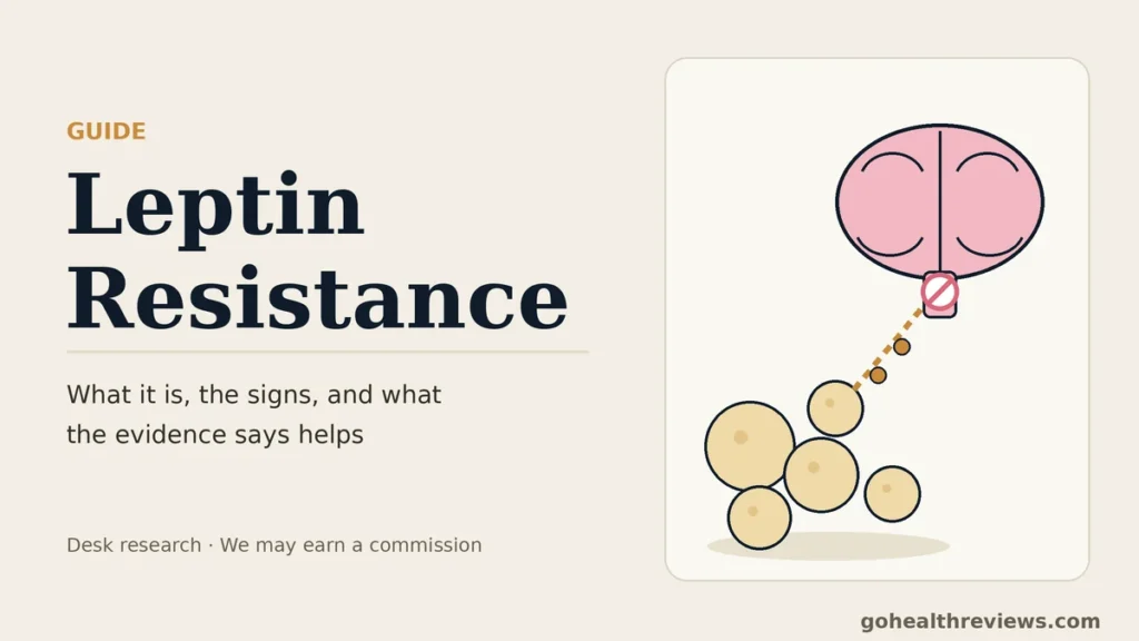 Leptin resistance explained diagram: fat cells send a leptin signal that is blocked before it reaches the brain